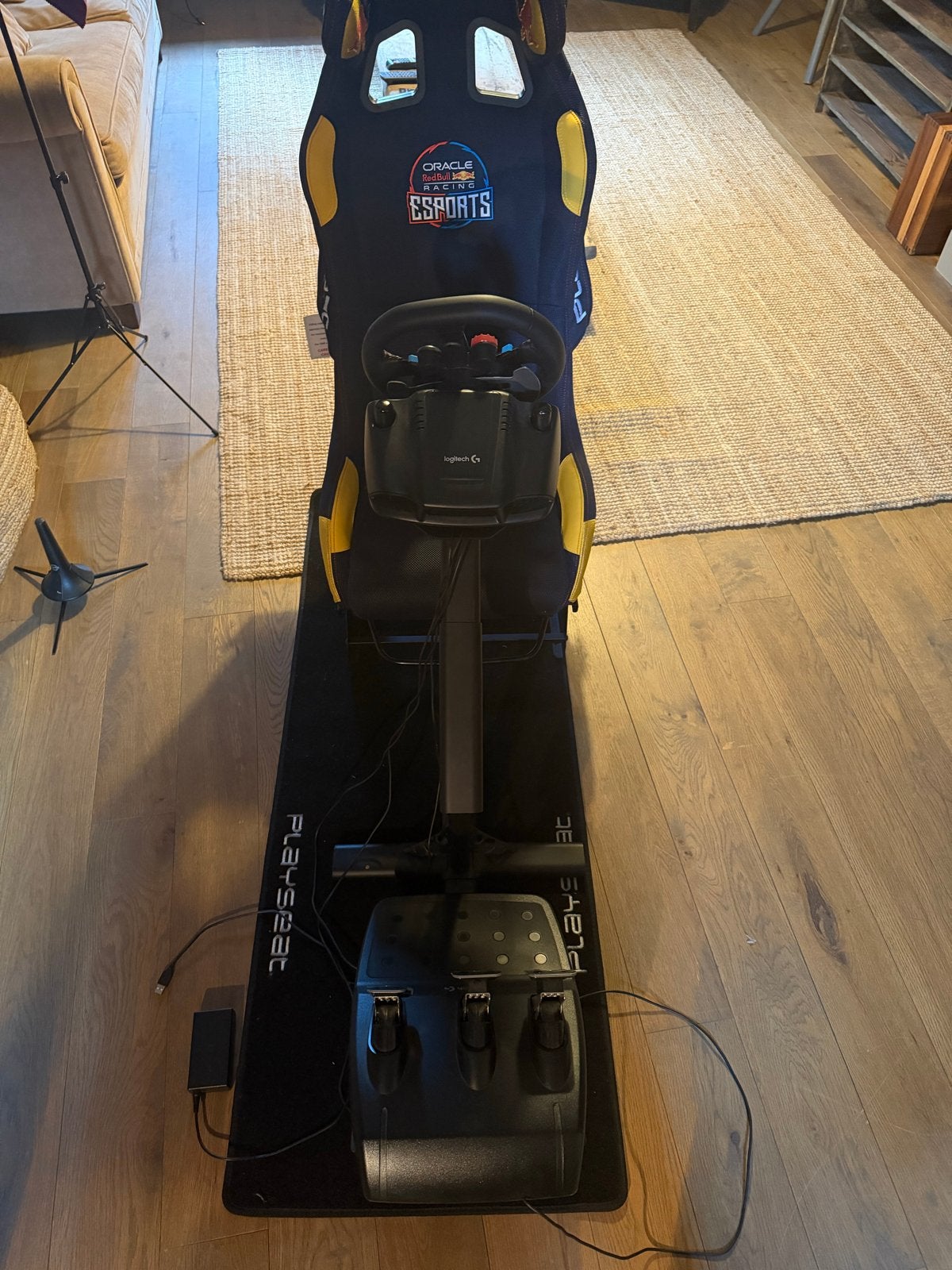Playseat Red Bull Racing met Logitech G29 racestuur, Ophalen, Zo goed als nieuw