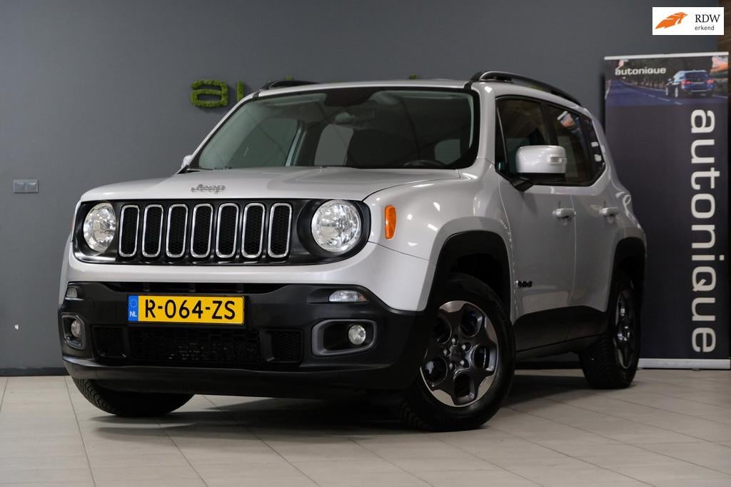 Jeep Renegade 1.4 MultiAir Night Eagle *107.594km* Navi/ALL-, Stof, Gebruikt, 4 cilinders, 600 kg