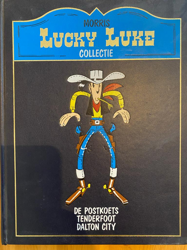 Lucky Luke Collectie: 3 strips in één dik boek, Meerdere stripboeken, Ophalen, Gelezen