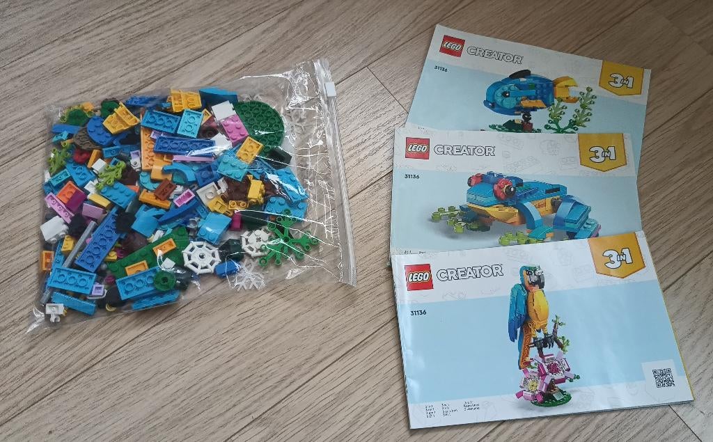 Lego Creator 31136, Lego, Compleet, Ophalen of Verzenden, Zo goed als nieuw