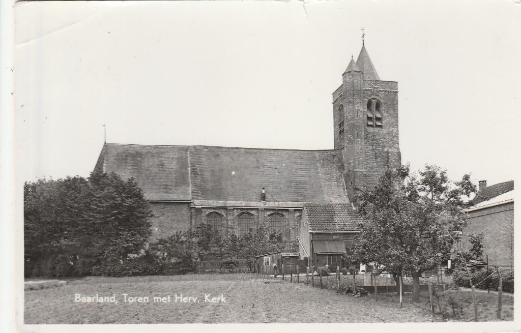 baarland- herv. kerk, Ophalen of Verzenden, 1940 tot 1960, Friesland