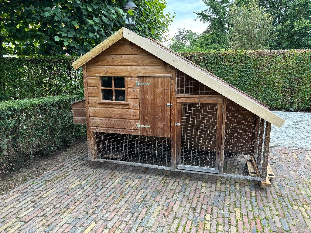 Kippenhok met ren, Dieren en Toebehoren, Ophalen, Zo goed als nieuw, Kippenhok of Kippenren