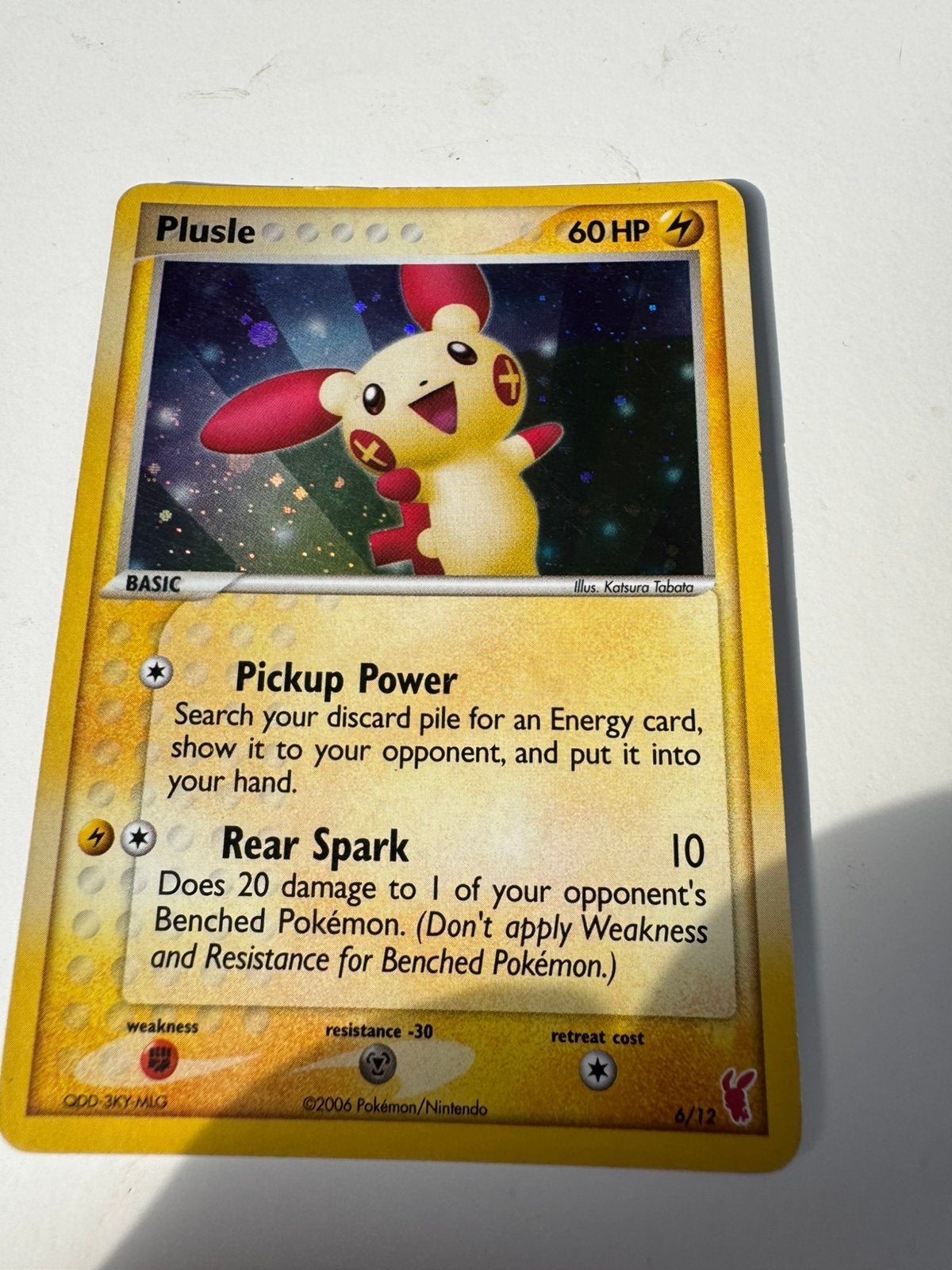 Plusle minun set reverse holo, Ophalen of Verzenden, Zo goed als nieuw