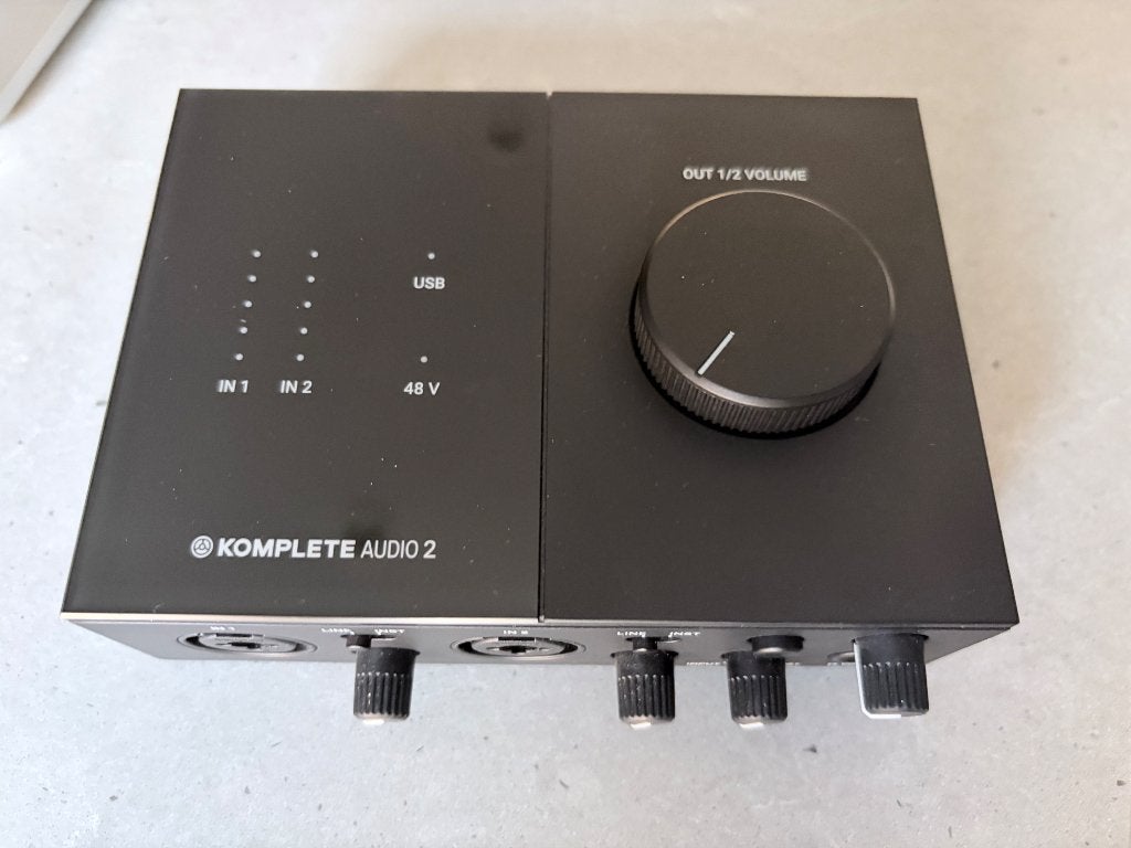 Audio interface Komplete Audio 2, Ophalen of Verzenden, Zo goed als nieuw, Audio