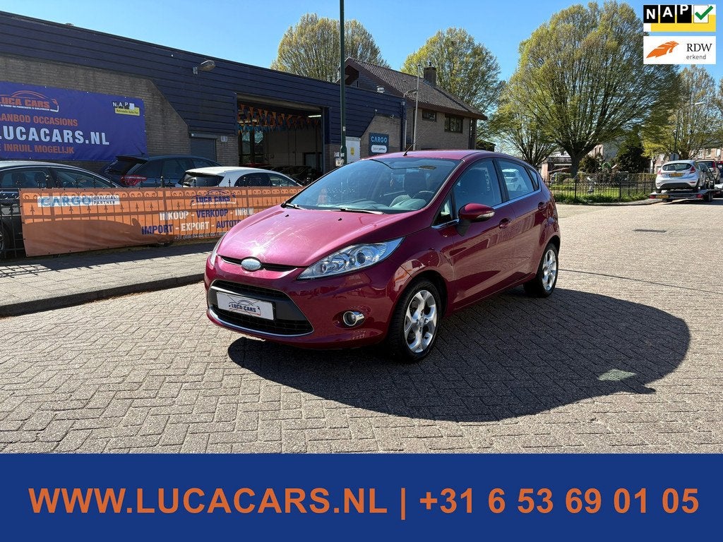 Ford Fiesta 1.25 Titanium 2X SLEUTEL + BOEKJES!, Auto's, Voorwielaandrijving, 1242 cc, 82 pk, Origineel Nederlands