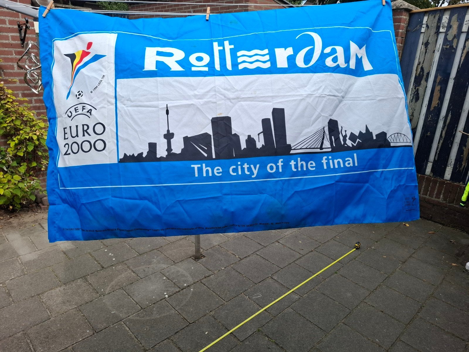 Vlag van Finaleplaats van Euro 2000, Ophalen of Verzenden