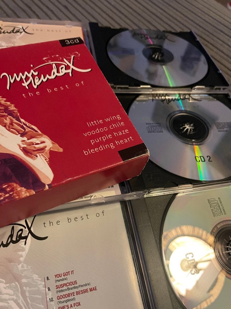 Jimi Hendrix 3 cdees, Ophalen of Verzenden, Zo goed als nieuw, Poprock, Boxset