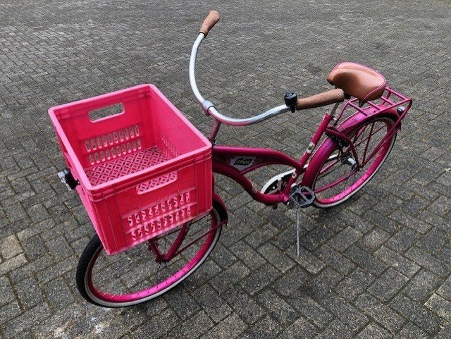 Beach cruiser A.Vogel reklame . framemaat 49 cm . nieuwe, Ophalen, Gebruikt, Terugtraprem, 26 inch of meer