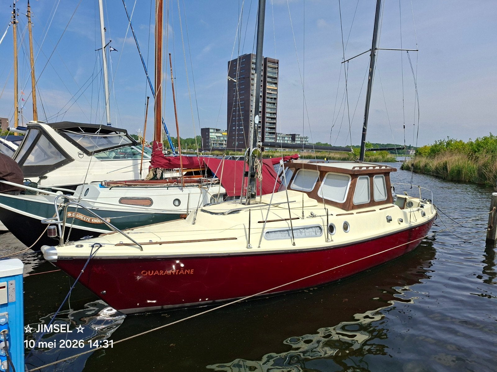 Zeiljacht Dehler, Ophalen of Verzenden, Dehler, Binnenboordmotor, Motorsailer