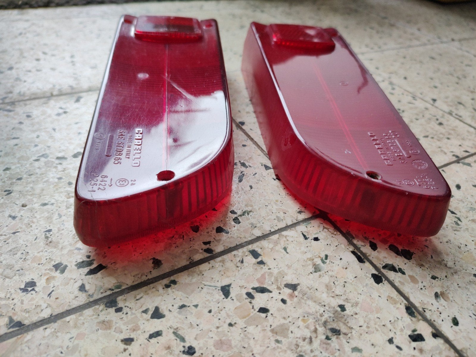 Fiat 850 Spider lenzen achterlichten, Auto-onderdelen, Ophalen of Verzenden, Fiat