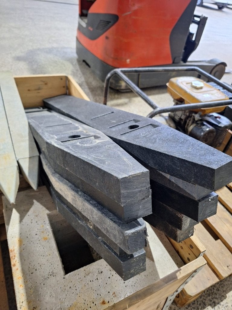 Kunststof veiligheidspaaltjes 10x, Ophalen, Gebruikt