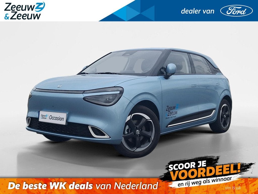 Dongfeng BOX Launch Edition 42 kWh | Full Option | 360 Camer, Auto's, Dongfeng, Stof, 95 pk, Blauw, Origineel Nederlands