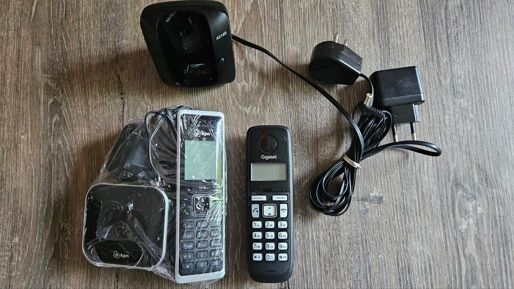 Gigaset en KPN vaste telefoons met basisstations, Ophalen of Verzenden, Zo goed als nieuw, 2 handsets