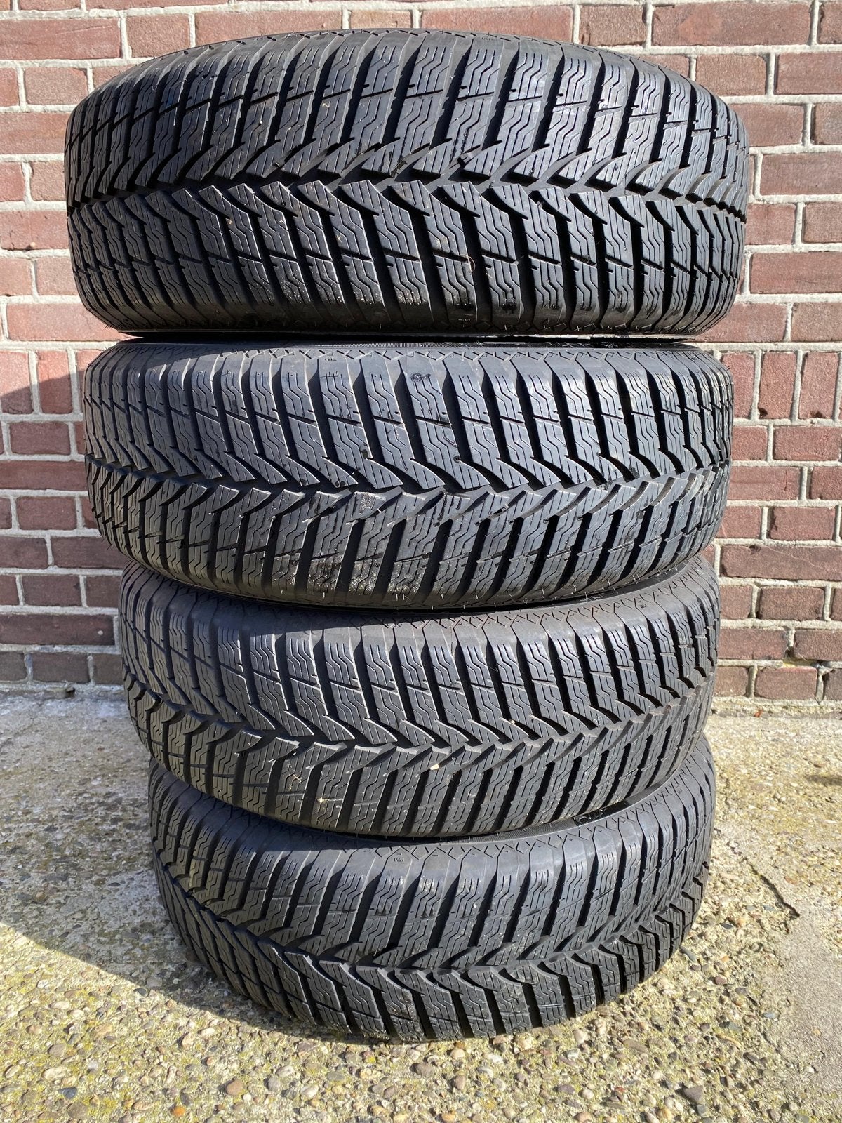 Winterbanden Fiat Punto 185/65 R15, Ophalen