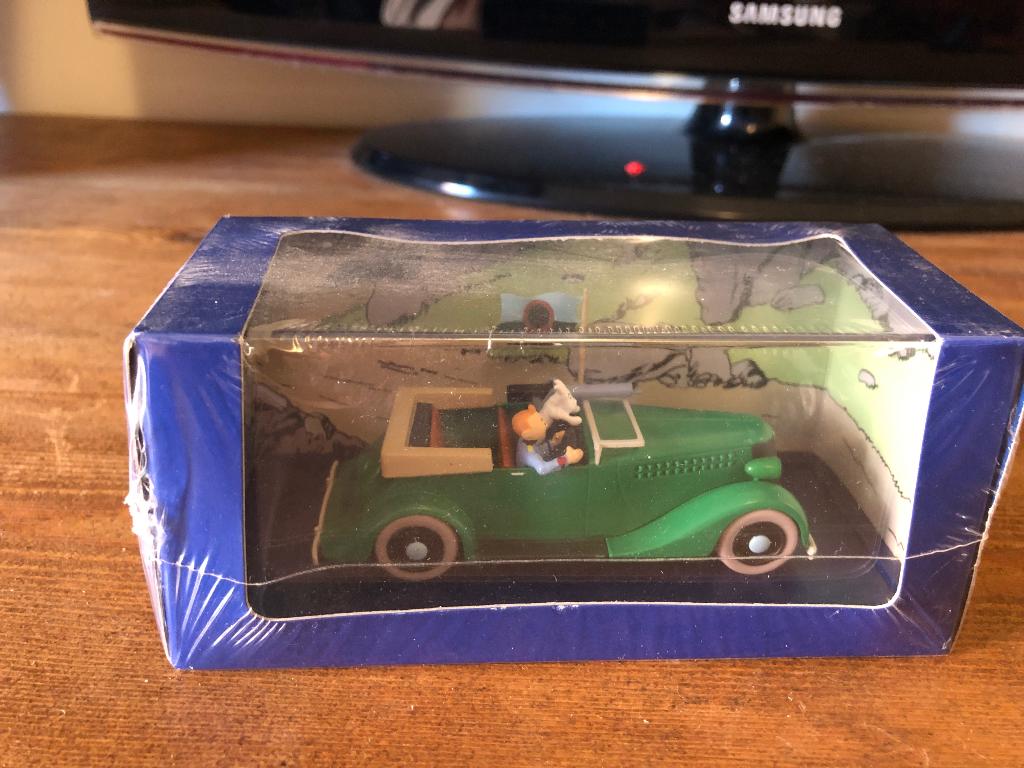 Kuifje auto, Ophalen of Verzenden, Kuifje, Nieuw, Beeldje of Figuurtje