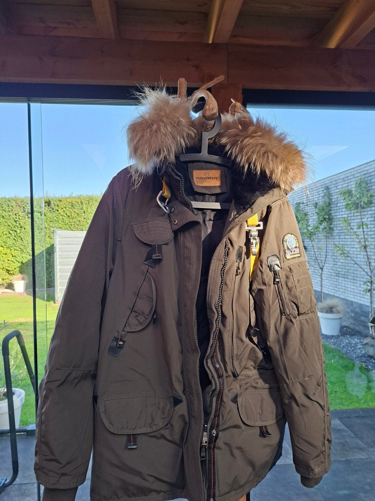 Dames jas Parajumpers, maat XL, groen, Maat 46/48 (XL) of groter, Zo goed als nieuw, Groen, Parajumpers