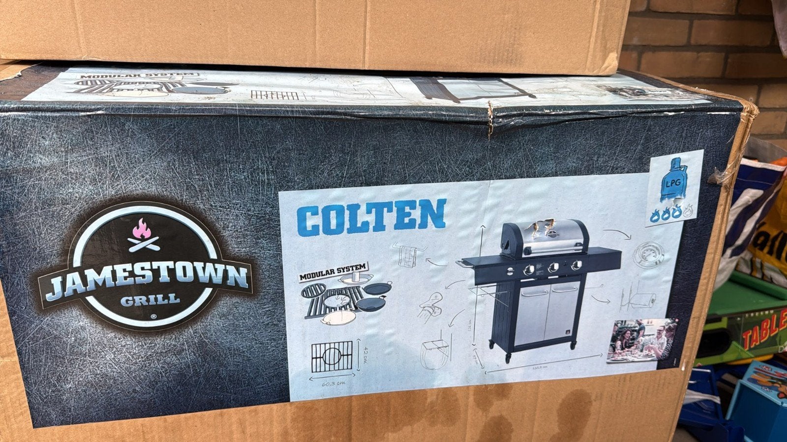 Jamestown Colten Gasbarbecue - Nieuw in doos!, Ophalen, Nieuw, Jamestown