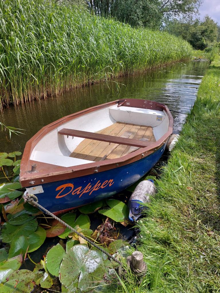 Sloep Roeiboot Vlet van Mulder&Rijke te IJmuiden, Ophalen, Gebruikt