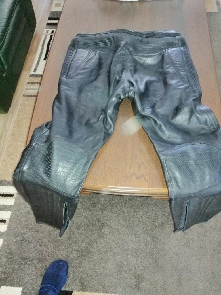Lookwell lederen motorbroek zgan zie alle foto's, Motoren, Ophalen of Verzenden, Tweedehands, Broek | leer
