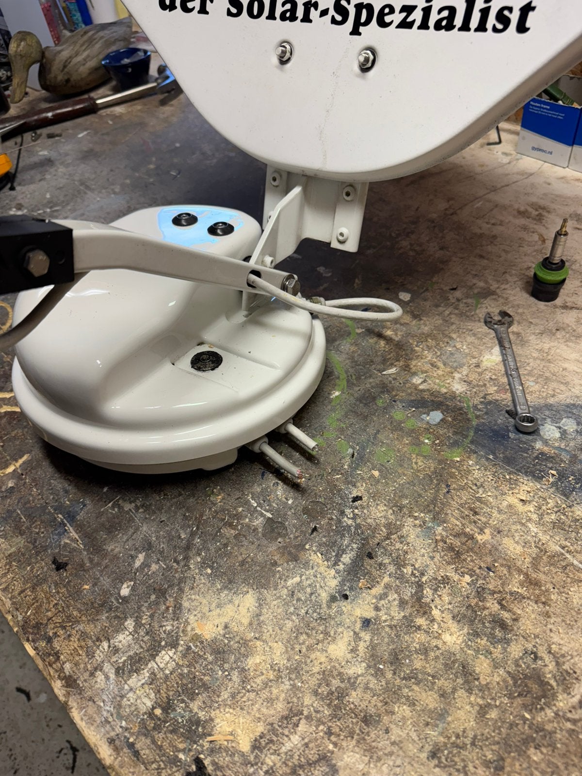 Camper satelliet schotel, Ophalen of Verzenden, Gebruikt, (Schotel)antenne, Overige merken