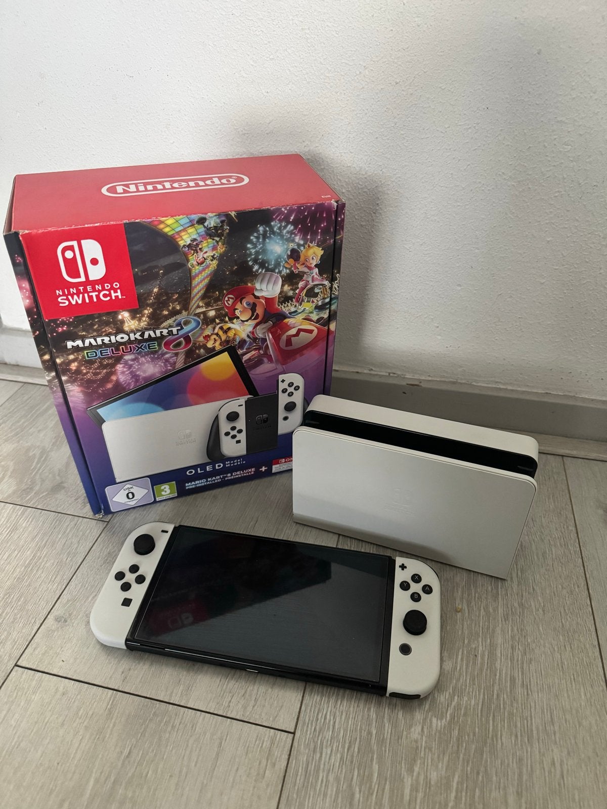 Nintendo Switch OLED, Ophalen, Zo goed als nieuw, Met 2 controllers, Switch OLED