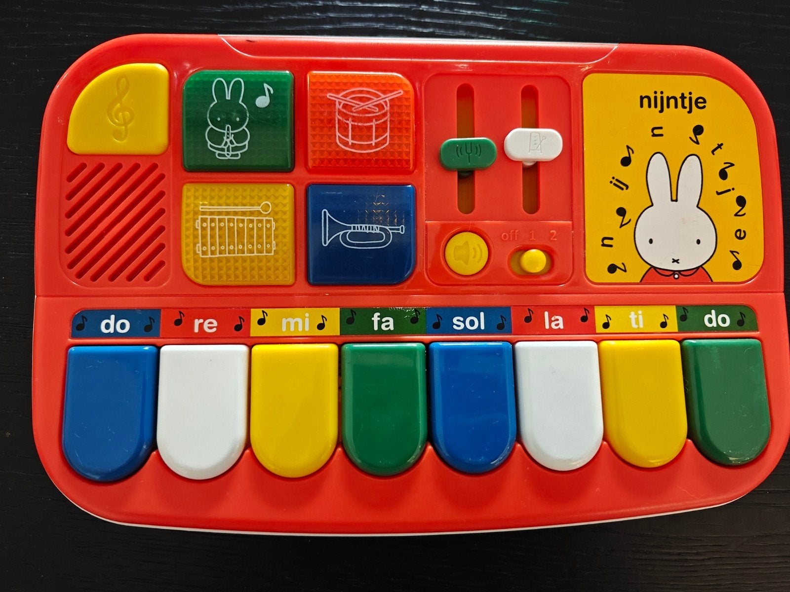 Nijntje Muziek Instrument met Licht en Geluid, Ophalen, Gebruikt, Overige typen, Met licht