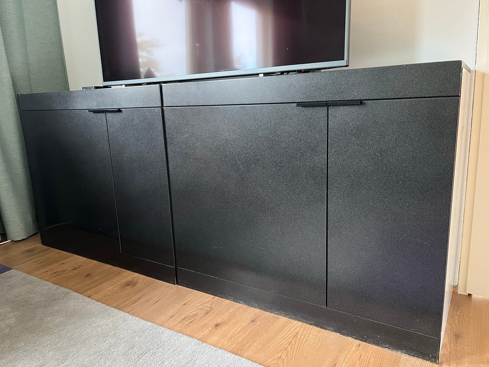 Pastoe L-serie dressoir - 3-delig (262x45x81 cm), Ophalen, Gebruikt, 200 cm of meer, Met lade(s)