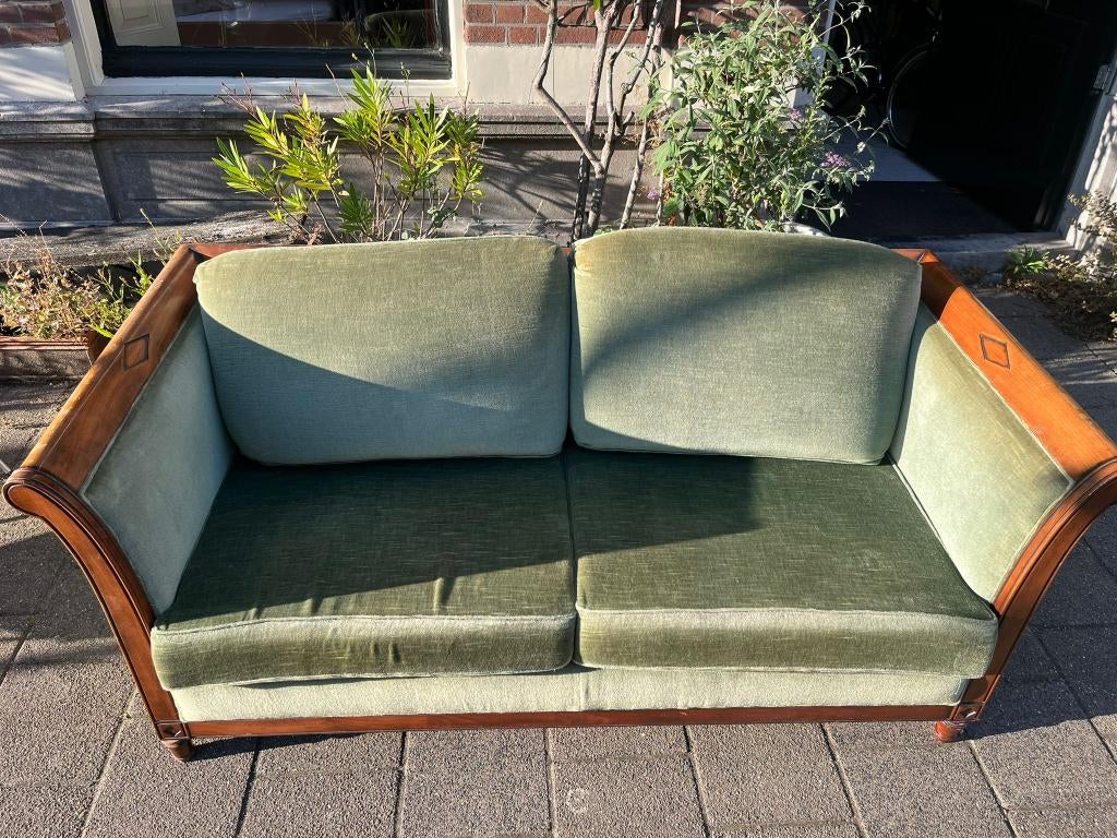 Vintage Art Deco bank, Ophalen