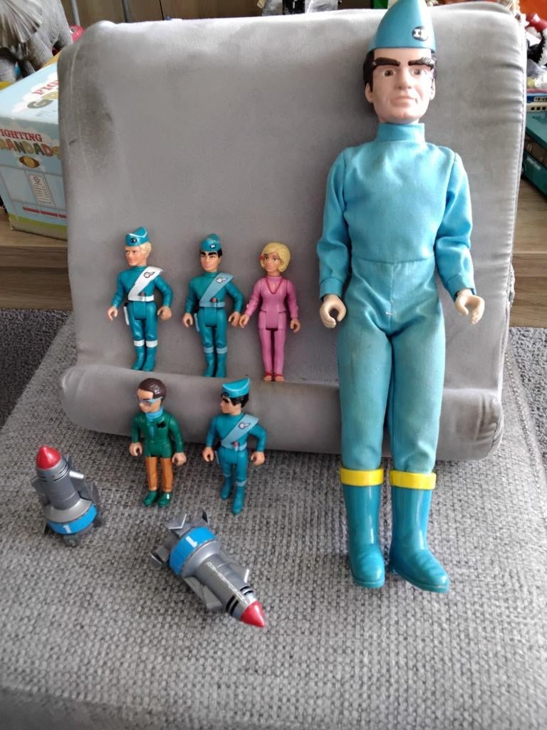 Lotje thunderbirds, Verzamelen, Ophalen of Verzenden, Gebruikt