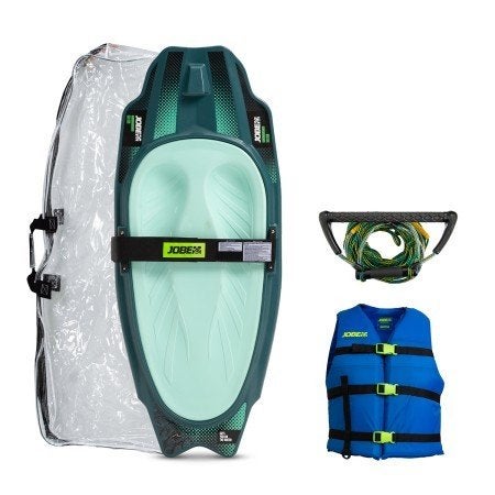 Nieuw Jobe Slash Atlantic greenpurple kneeboard set kompleet, Watersport en Boten, Accessoires en Onderhoud, Ophalen of Verzenden