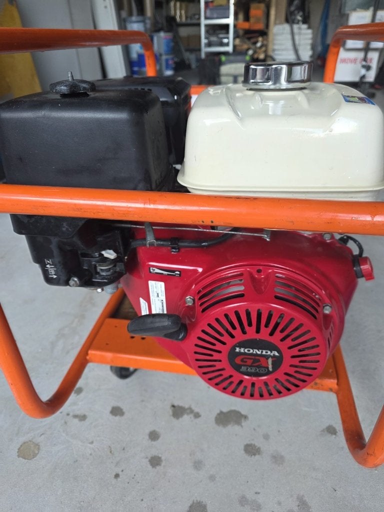 Honda GX390 7 kVA 3-fase Aggregaat / Generator 400V + 230V, Ophalen, Zo goed als nieuw