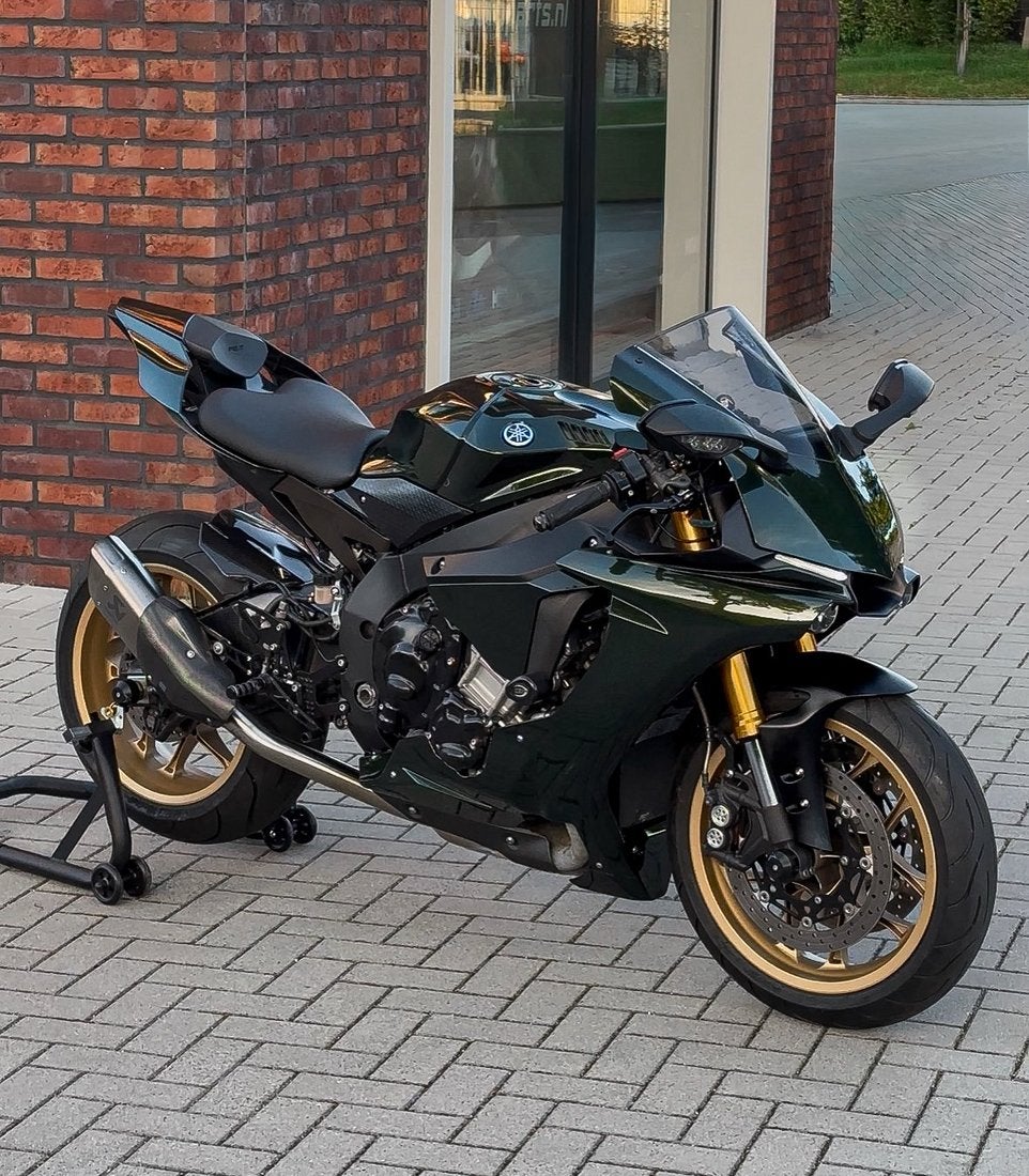 Yamaha R1 220PK custom british racing green, 4 cilinders, Motorrijbewijs A, -, Bedrijf