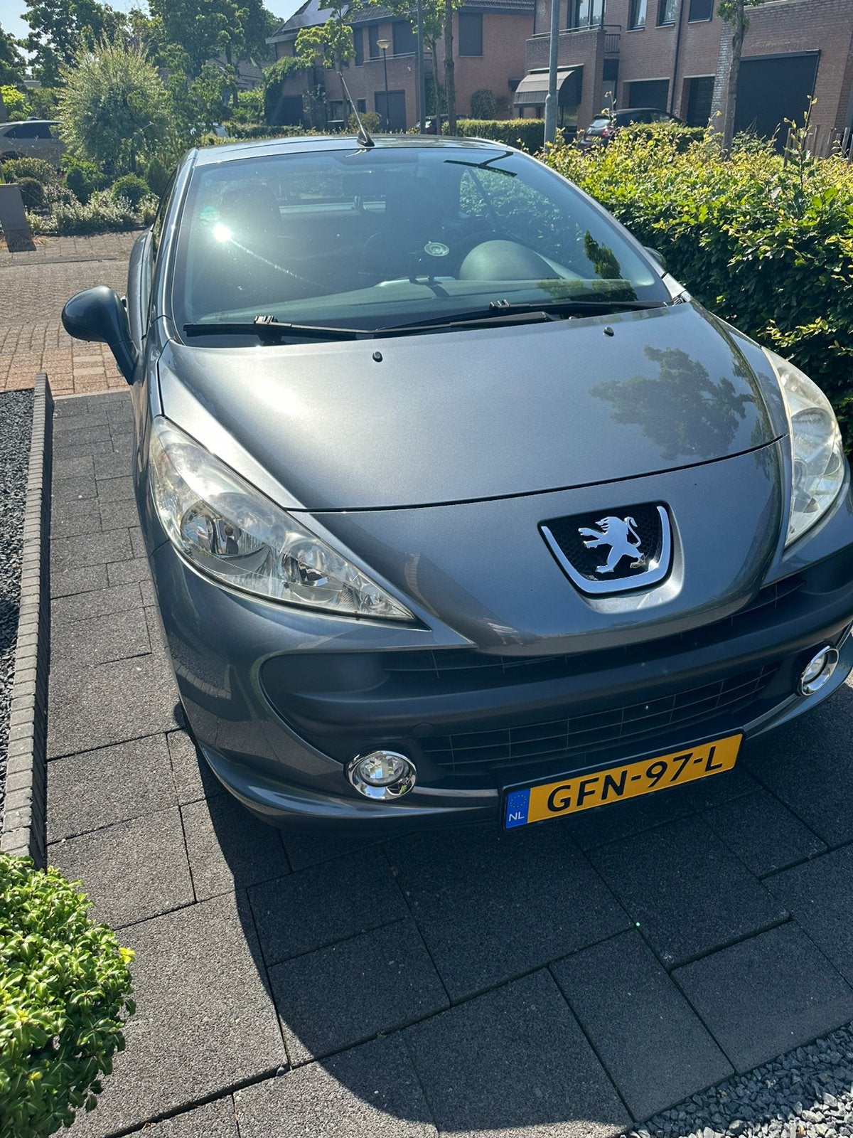 Peugeot 207 1.6 16V CC 88KW 2009 Grijs, Voorwielaandrijving, 15 km/l, 4 cilinders, Cabriolet