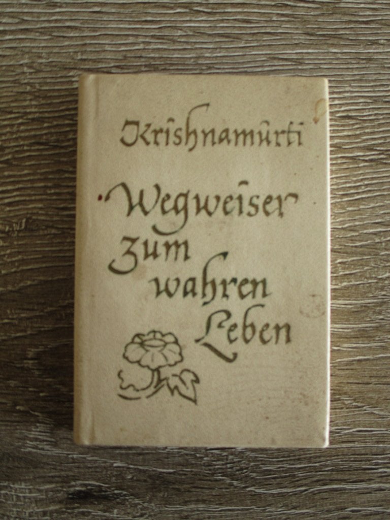 Krishnamurti Wegweiser zum wahren leben, Boeken, Ophalen of Verzenden, Gelezen