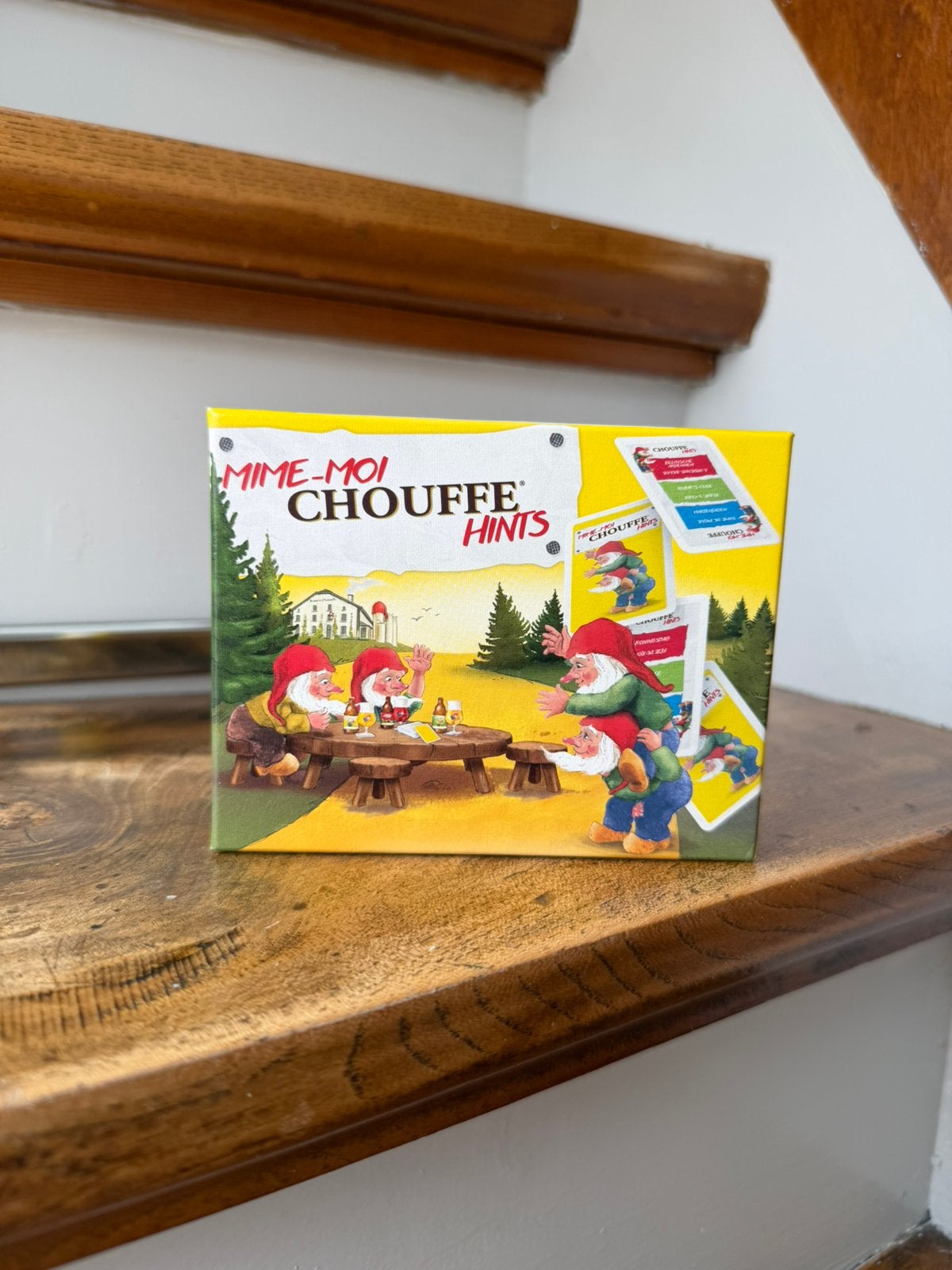 Mime-moi Chouffe hints spel, Verzamelen, Biermerken, Ophalen of Verzenden, Nieuw, Overige typen, Overige merken
