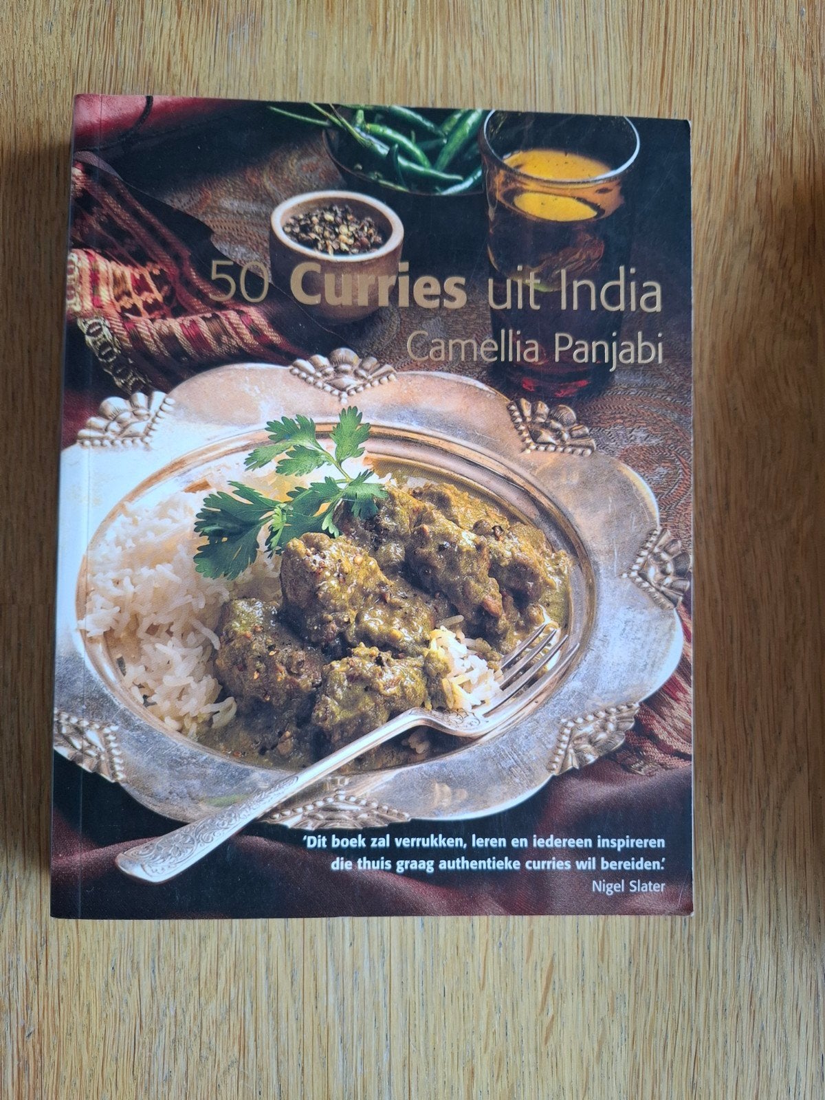 50 Curries uit India - Camellia Panjabi kookboek, Azië en Oosters, Ophalen of Verzenden, Camellia Panjabi, Hoofdgerechten