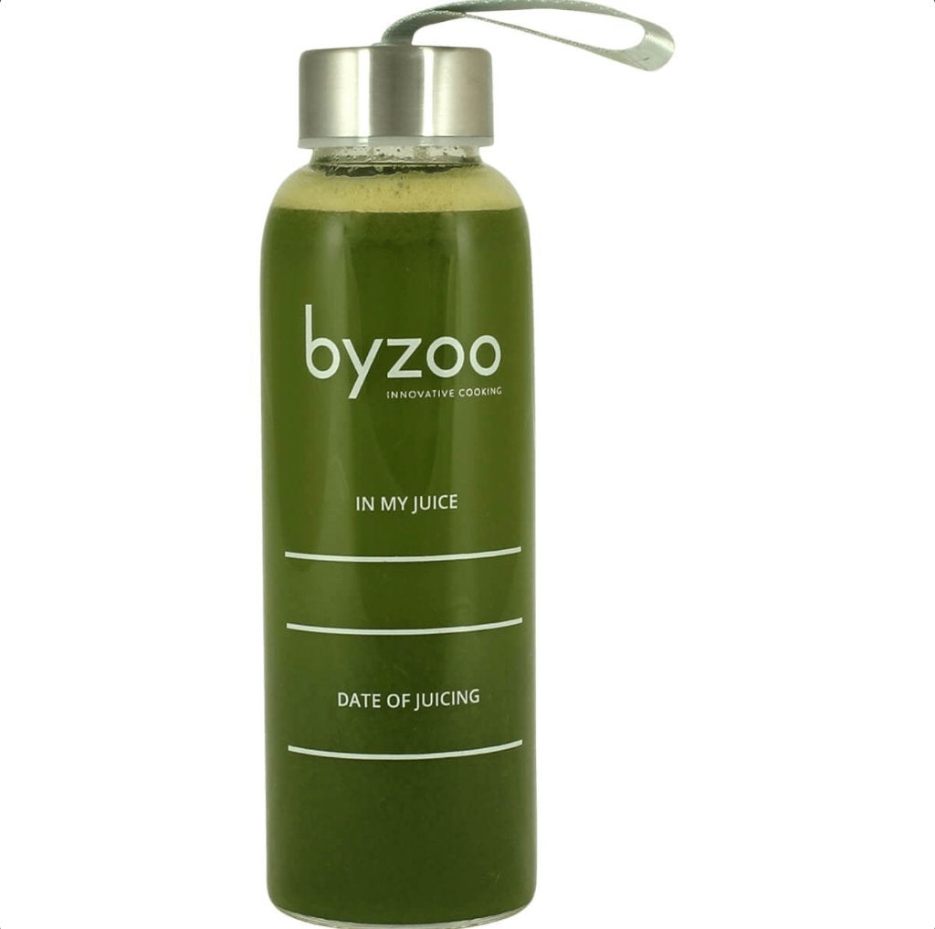 8x Byzoo 360ML borosilicaatglas voor Juices in vriezer, Witgoed en Apparatuur, Juicers, Ophalen of Verzenden, Nieuw