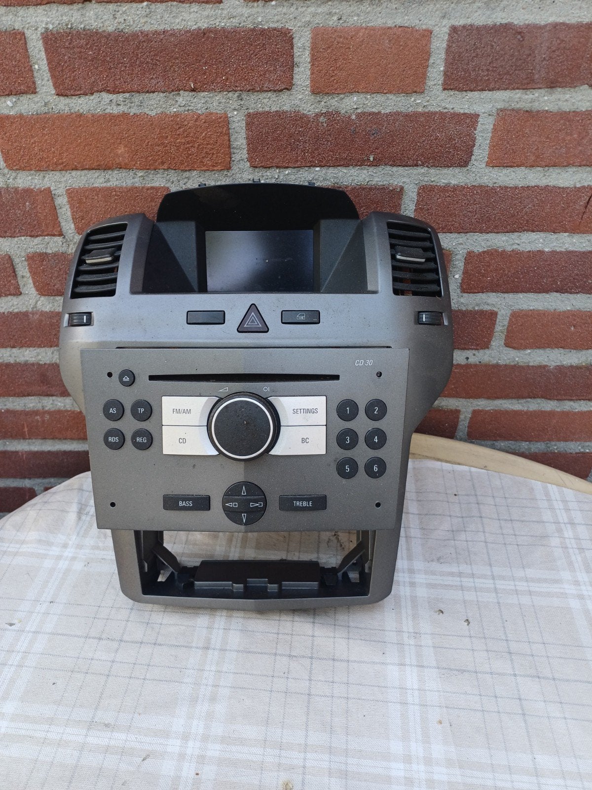 Opel EHU 2a Minus CD30 autoradio - Gebruikt, Auto diversen, Ophalen of Verzenden, Gebruikt