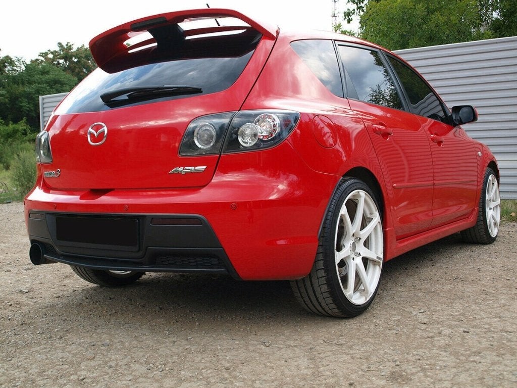 JapPower Mazdaspeed style spoiler - Mazda 3 Hatchback 03-09, Ophalen of Verzenden