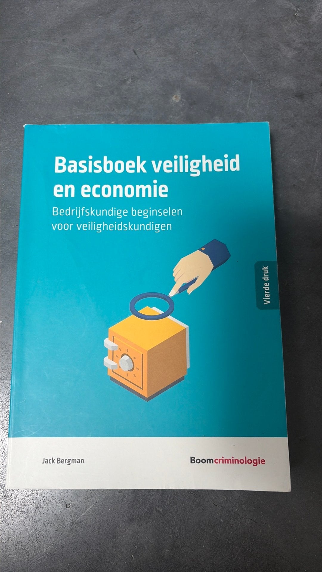 Jack Bergman - Basisboek veiligheid en economie, Boeken, Studieboeken en Cursussen, Ophalen of Verzenden, Zo goed als nieuw, Jack Bergman