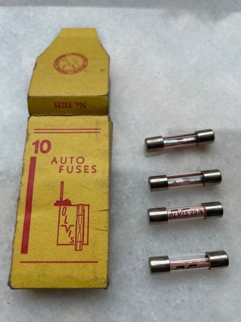 10 Auto zekeringen 25A voor klassieke auto’s, Auto-onderdelen, Ophalen of Verzenden, Nieuw, Oldsmobile