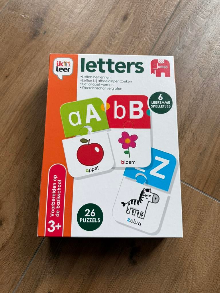 Ik leer letters, Een of twee spelers, Ophalen of Verzenden, Zo goed als nieuw