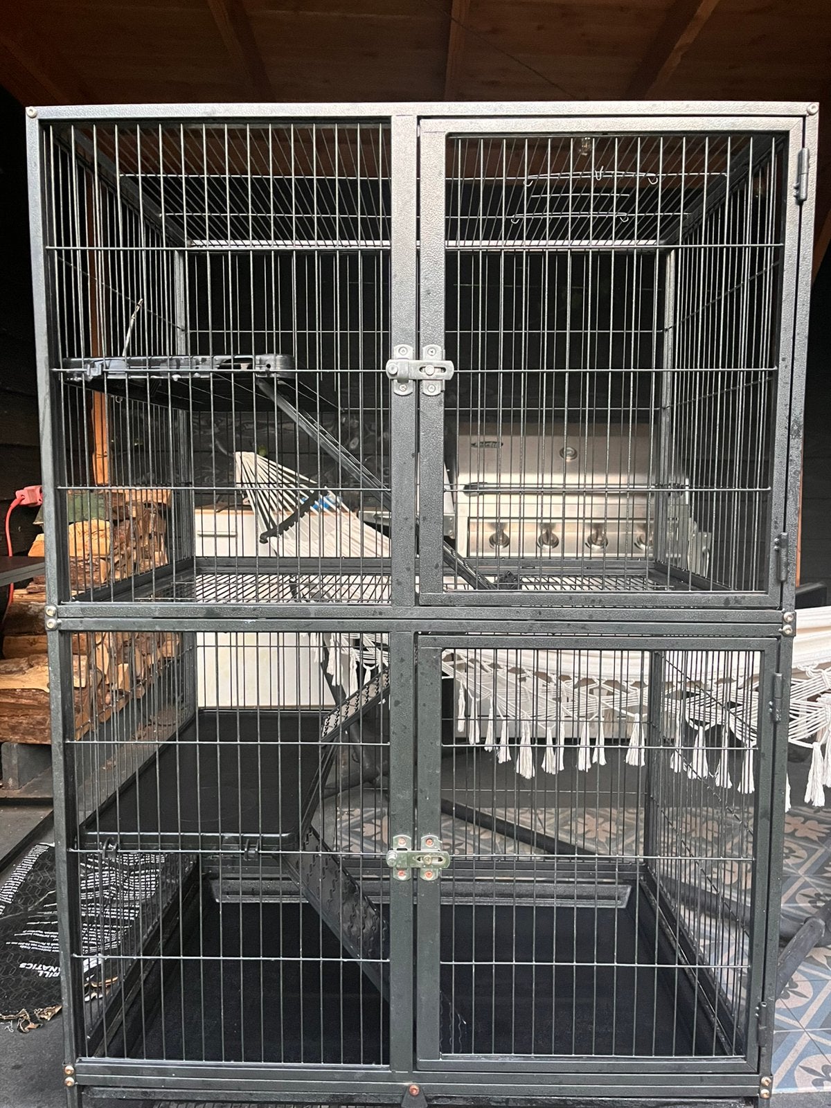 Fretten/knaagdieren kooi ferret nation, Ophalen, Kooi, Gebruikt, Minder dan 75 cm