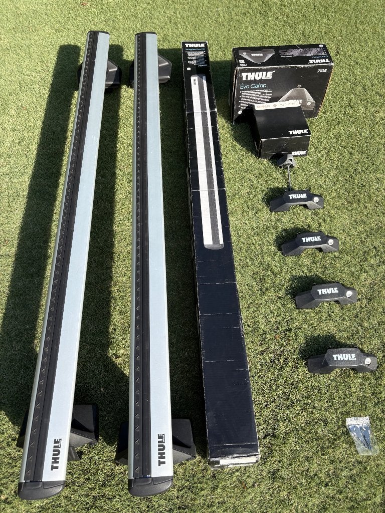 Thule dakdragers Wingbar Evo compleet, Auto diversen, Ophalen of Verzenden, Zo goed als nieuw
