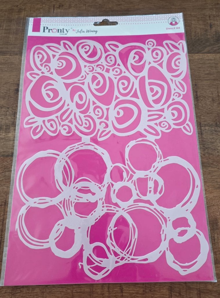 Stencil A4 Pronty by Julia Woning, Ophalen of Verzenden, Nieuw, Overige typen
