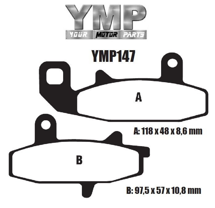 Remblokken Suzuki DR800 alle typen remblok DR 800, Motoren, Onderdelen | Suzuki, Info@yourmotorparts.nl, Linde 24, 2925 CG Krimpen aan den IJssel