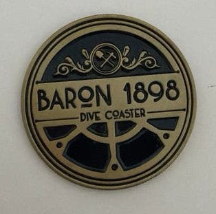 Baron 1898 Efteling munt, Ophalen of Verzenden, Zo goed als nieuw