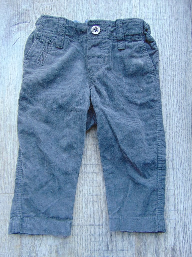 Lange broek donker grijs ribstof maat 68 H&M broekje, Broekje, H&M, Ophalen of Verzenden, Zo goed als nieuw