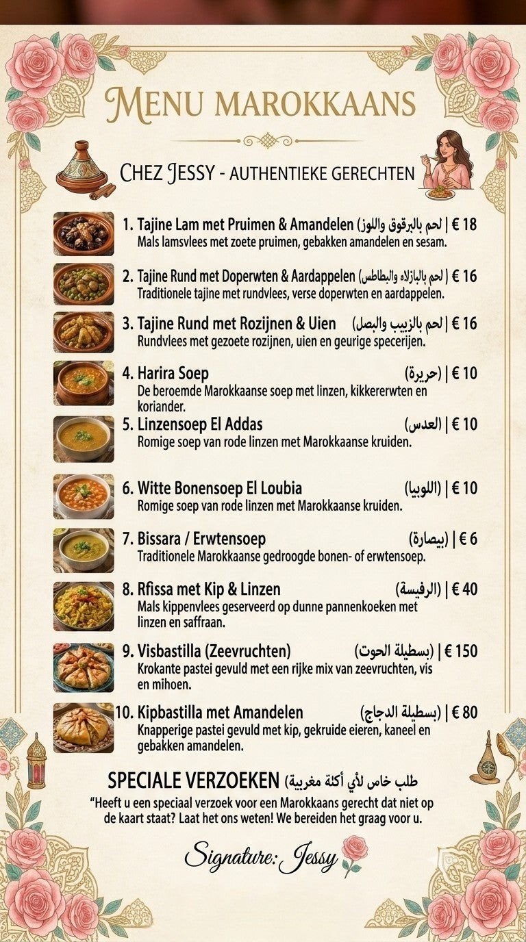 Heerlijk Marokkaans eten, Ophalen of Verzenden, Zo goed als nieuw
