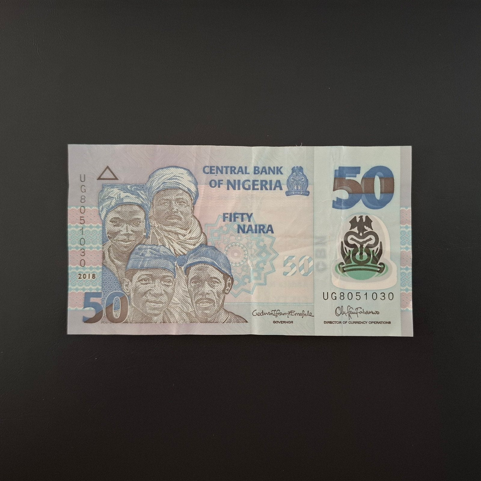 50 naira Nigeria #031, Ophalen of Verzenden, Nigeria, Los biljet